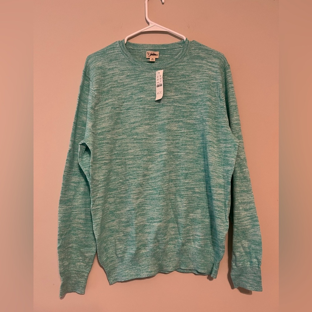 J. Crew Cotton-blend crewneck sweater size M